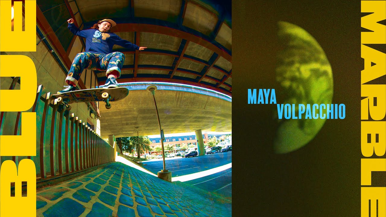 Maya Volpacchio in Blue Marble