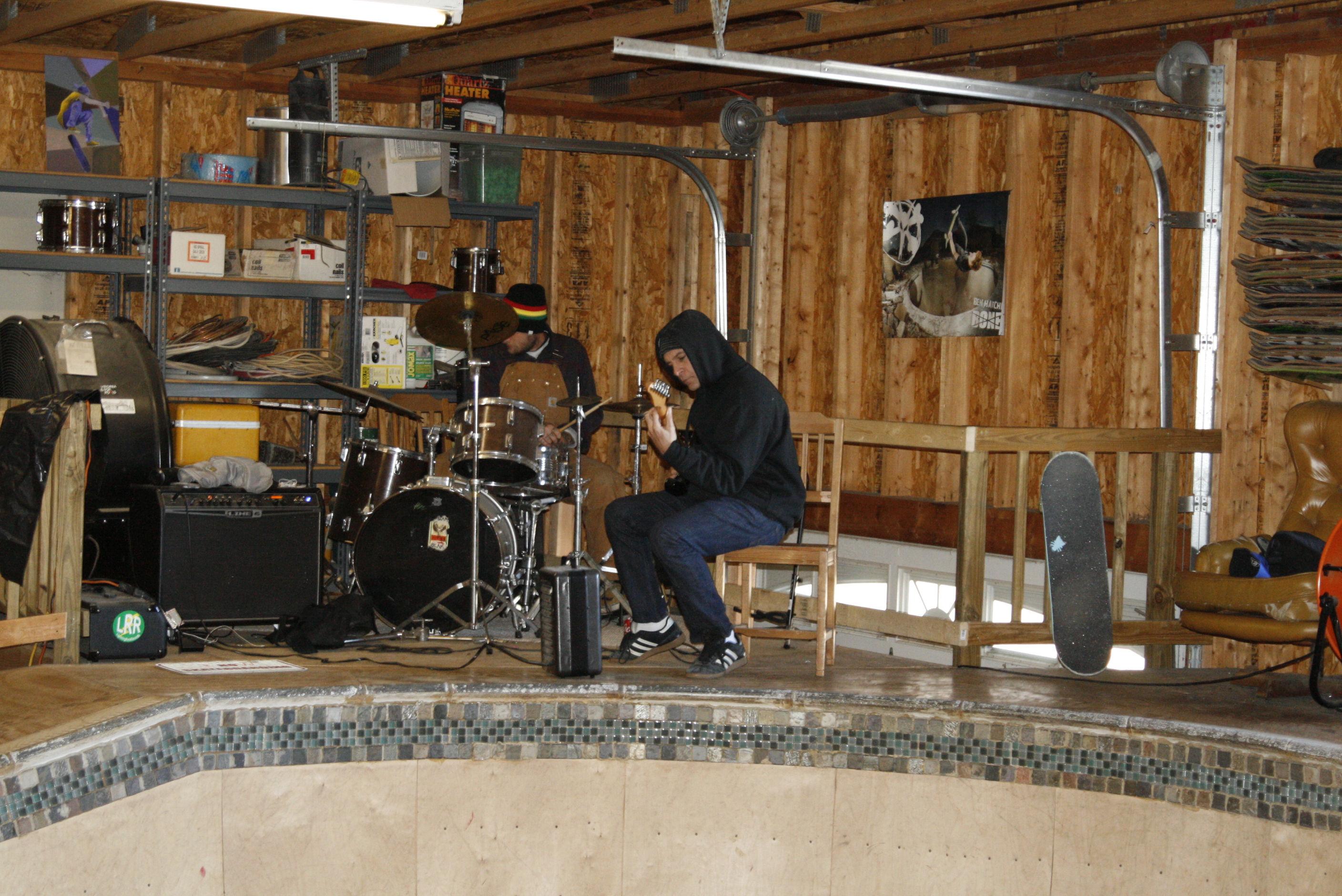 Bryan and Dave Jamming on Deck